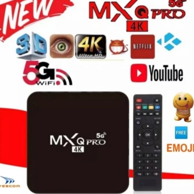 TERMURAH STB Android TV BOX MXQ PRO ULTRA HD 4K ORIGINAL [terbaik]
