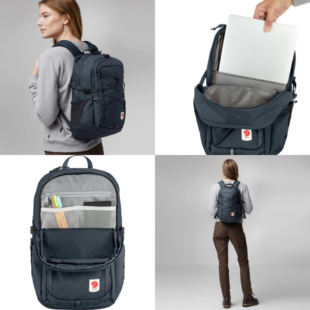 Dijualll Tas Ransel Laptop Backpack Fjallraven Skule 20 Liter Original Camping Hiking Daypack Black