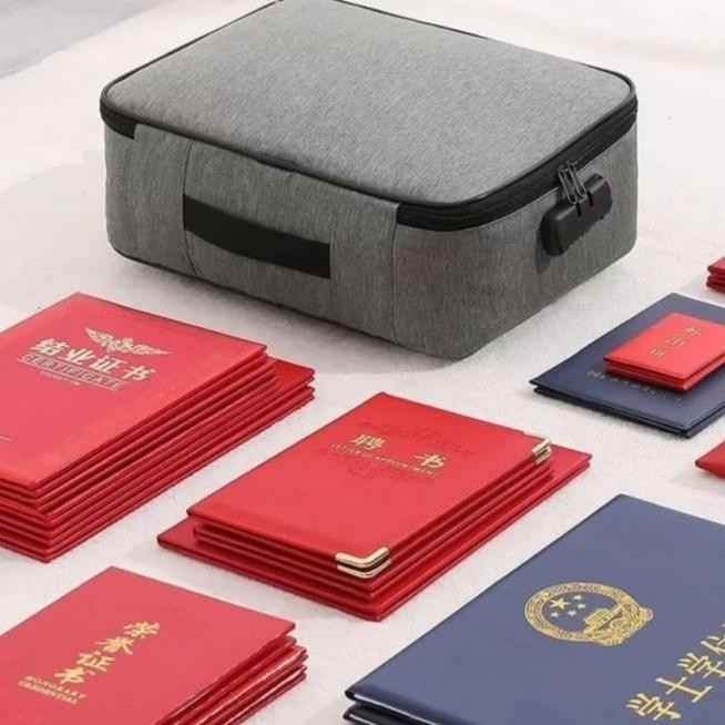 

TAS TEMPAT PENYIMPANAN FILE DOKUMEN TRAVEL BAG - DOCUMENT STORAGE BOX TERBATAS