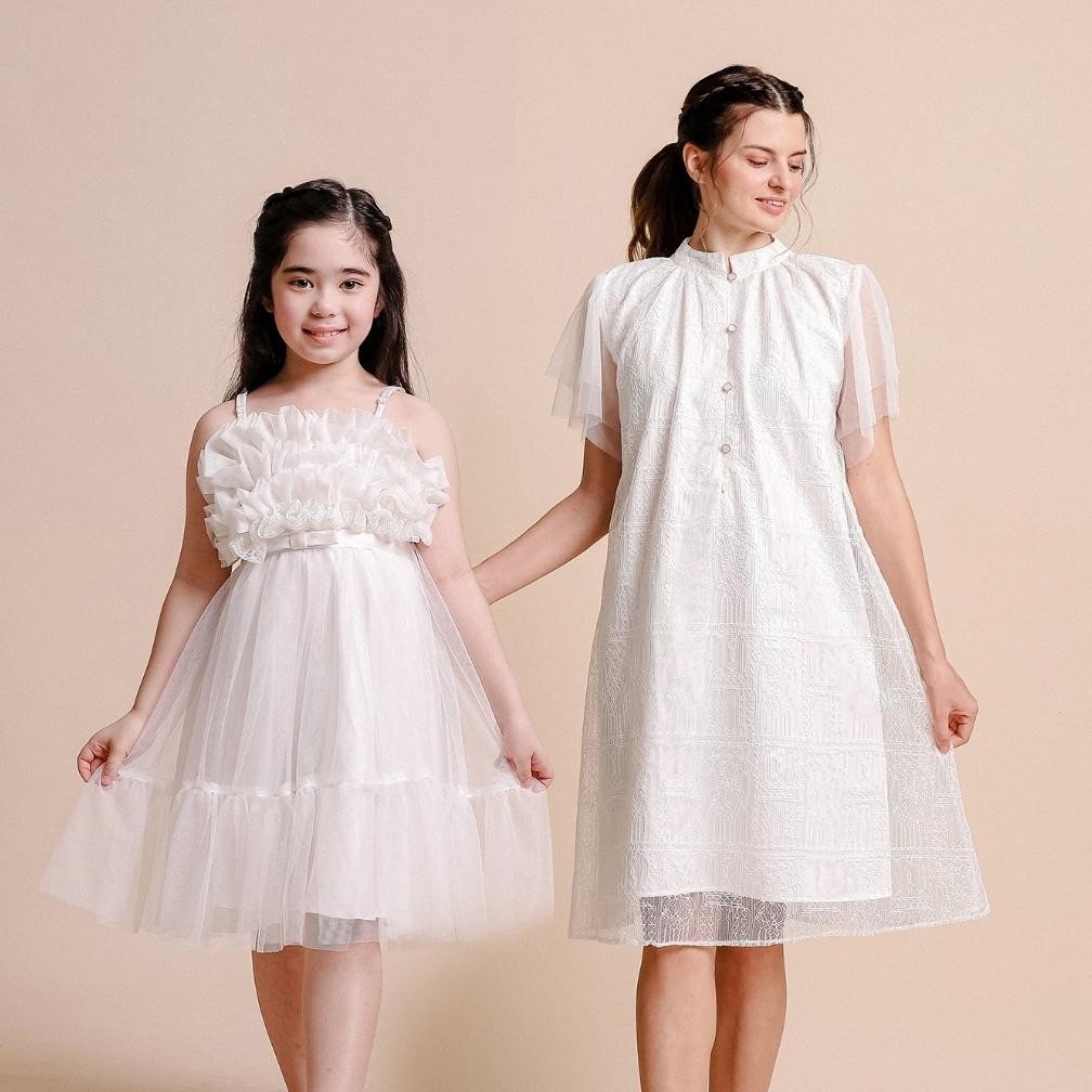 Dem Ziel Kids - Merry Dress | Christmas Collection | Couple Mom & Girl | Dress Preum