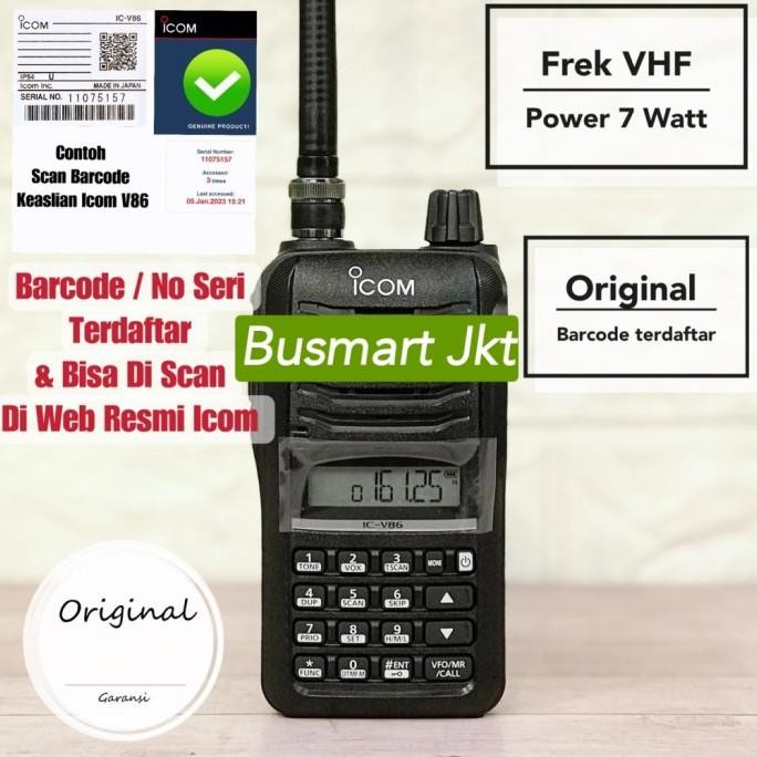 HT Icom V86 Original