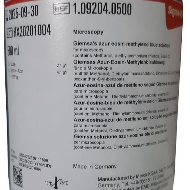 GIEMSA 500 ML MERCK