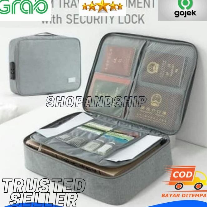 

LITCOVE - TAS STYLISH PENYIMPANAN DOKUMEN #GRATISONGKIR