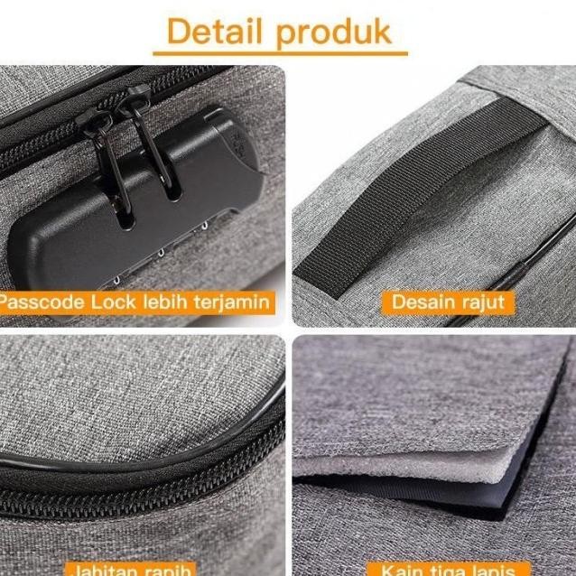 

PROMO / TAS DOKUMEN ANTI AIR PASSWORD TRAVEL BAG TAS PENYIMPANAN