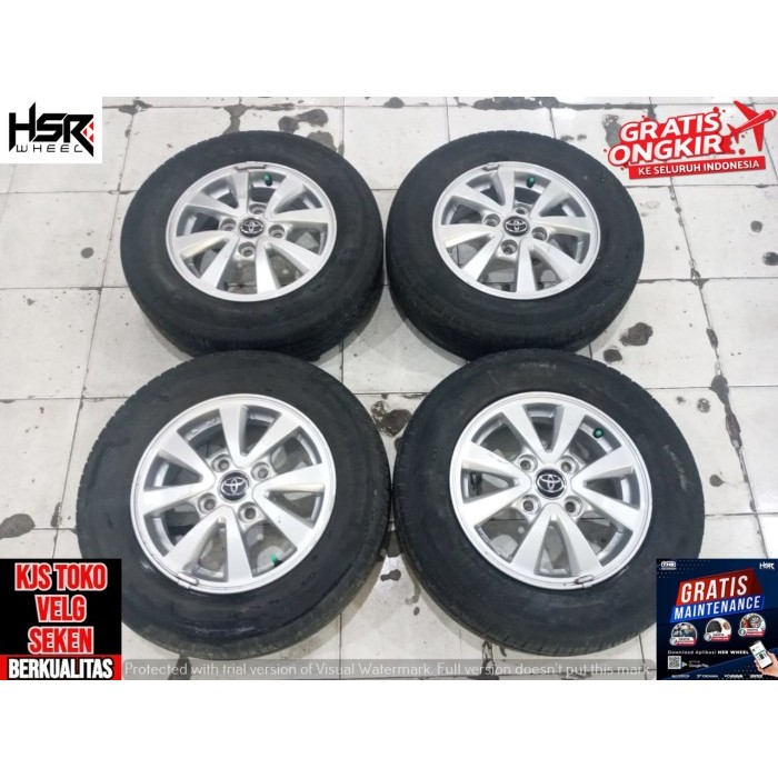 READY STOK VELG OEM RING 14 BUAT MOBIL XENIA KIJANG LGX CERRY LIVINA