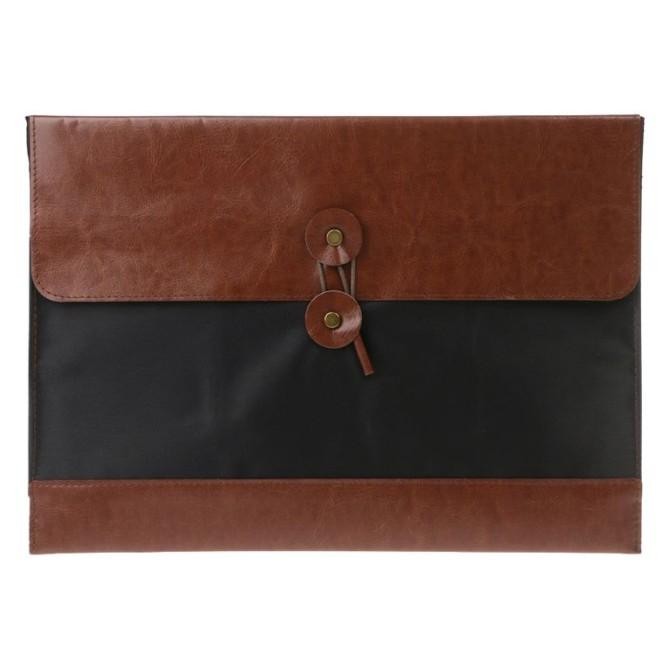 

LIVE RETRO PRIA WANITA KULIT FILE FOLDER DOKUMEN ORGANIZER STORAGE BAG