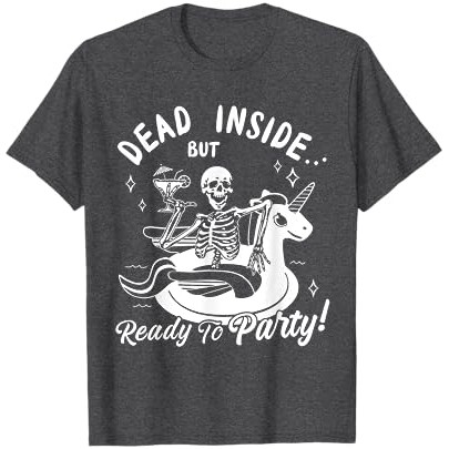 Mati Di Dalam Tapi Siap Berpesta Kaos Minum Tequila Kerangka |Cy6Iu6E7|