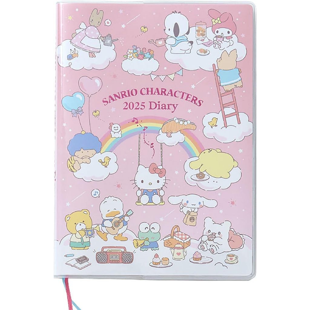 

Sanrio Karakter 2025 B6 Perencana Jadwal Buku Buku Harian Jenis Blok |LjE0glpz|