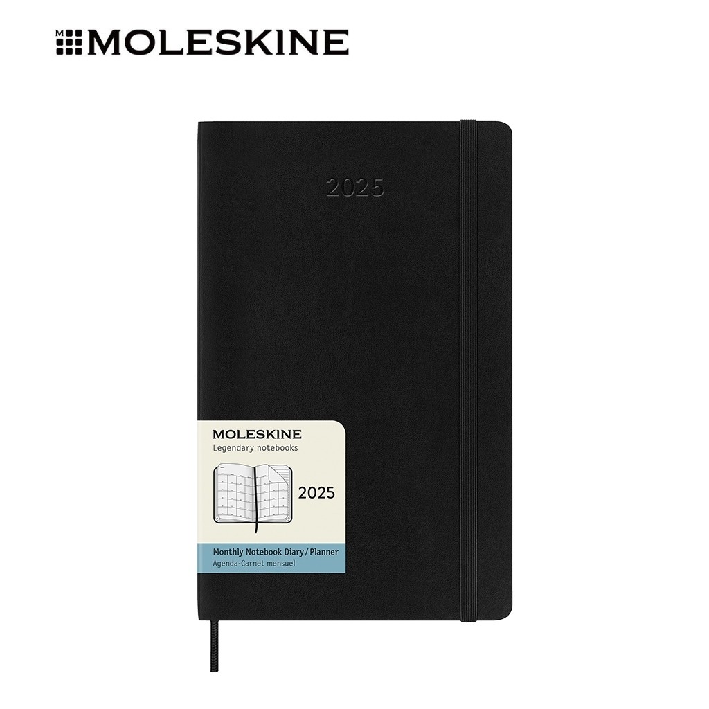 

Perencana Bulanan Klasik Moleskine 2025 Soft Cover |oM290qDk|