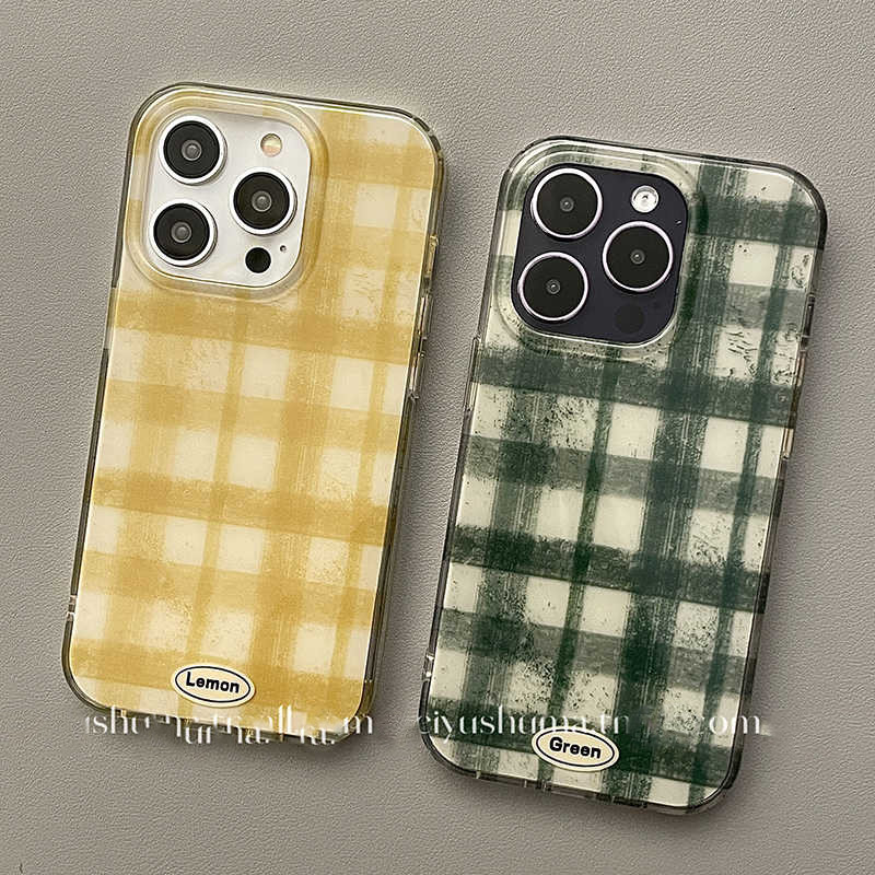 Transparan Ins Korea Style Lattice Luar Negeri Case Hp Redmi 15 15C A5 14Cnote 13 Pro 5G Note 13 Pro