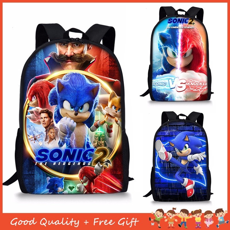 

【17 Warna 】Ransel Gambar Anime Sonic Set 3 Potong, Tas Sekolah Dasar Anak Laki-laki Perempuan Pensil Tas Makanan, Kotak Kasual Gaya Jalanan Keren |0B064CC4|