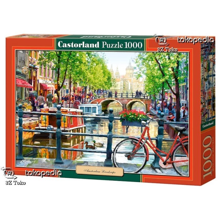 Jigsaw Puzzle: Castorland - Amsterdam Landscape - 1000 Piece