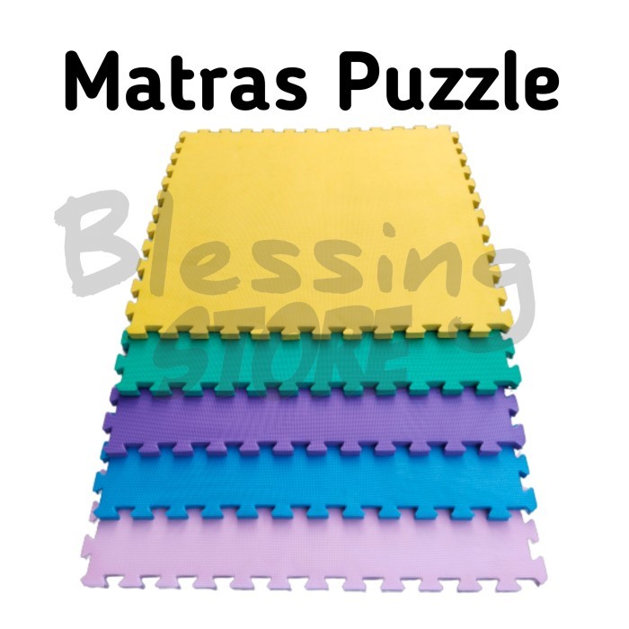 TERMURAH - Matras puzzle 100x100 tebal 2 cm karpet beladiri /matras olahraga