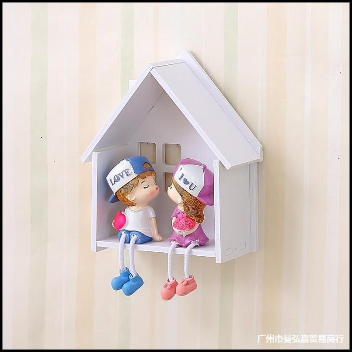 

Rak Dinding Model ( Rumah ) Dekorasi Pajangan Serbaguna Murah A923