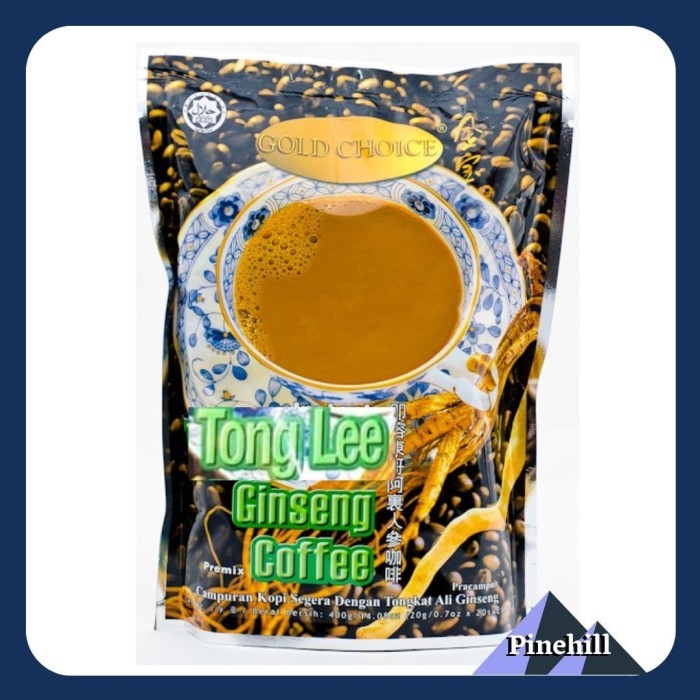 

Terlaris Tong Lee Ginseng Coffee Gold Choice - Kopi Tongkat Ali Ginseng