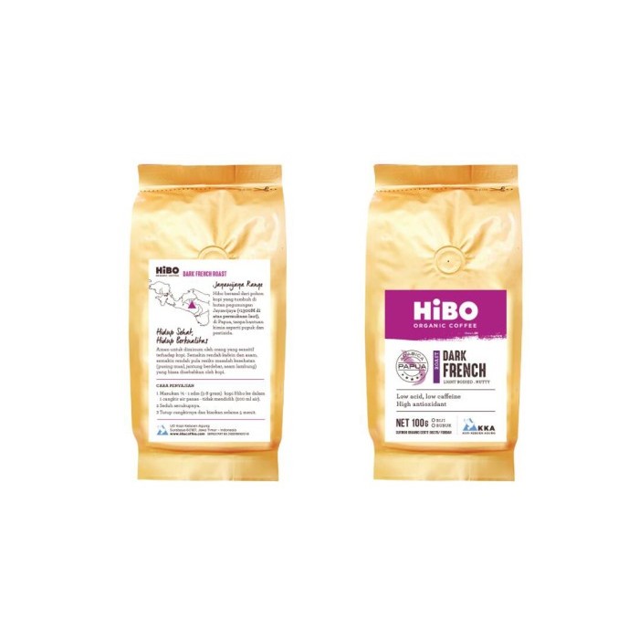 

Terlaris [Official] Hibo - Kopi Arabica Papua Organik - Dark French - Kka 200Gr