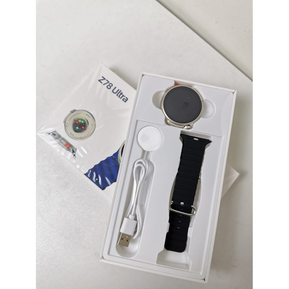 Murah Smartwatch Z78 Ultra Amoled & Nfc Support Android & Ios
