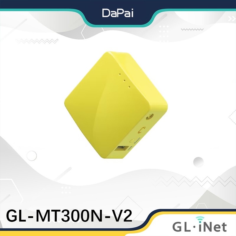 GL.iNet GL-MT300N-V2 (Mango) Wireless Mini Portable VPN Travel Router, Mobile Hotspot di Saku, WiFi 