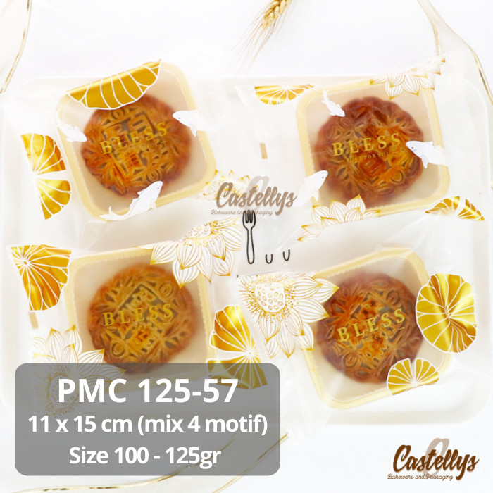 

TERMURAH - Plastik Mooncake 100gr - 125gr PMC 125-57 Kue Bulan Pia Snowskin Mochi