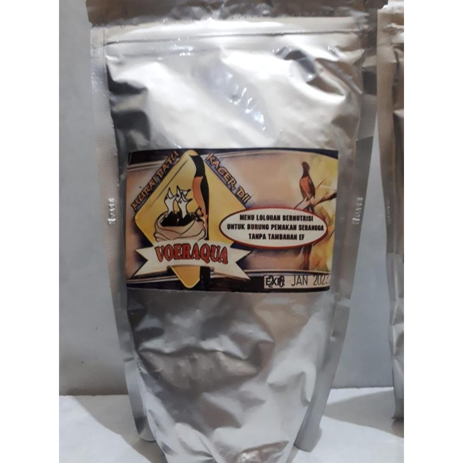 PROMO VOER AQUA PAKAN LOLOHAN ANAKAN MURAI BATU TERBAIK DENGAN BUTIRAN BESAR