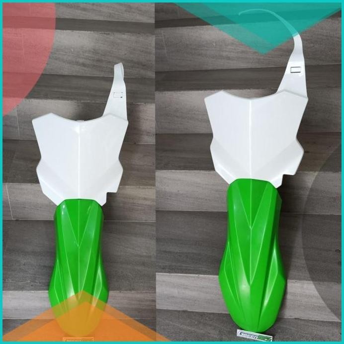 SPAKBOR DEPAN & PAPAN NOMOR ORIGINAL KAWASAKI KX250 2017 KE ATAS 11OKT