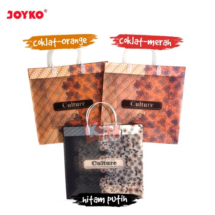 

NEW Tas Belanja Dokumen Folder Shopping Bag Joyko SPB-3029CT Motif Batik