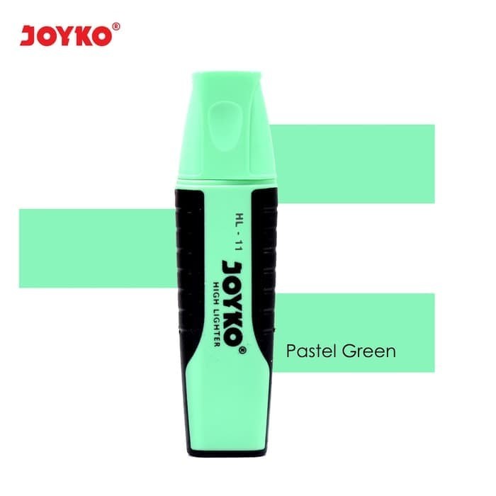 

Highlighter / Penanda Berwarna Joyko HL-11 HL11 Pastel Green