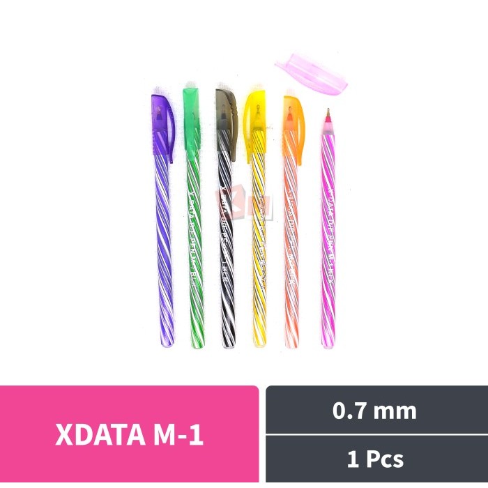 

HARGA DISC - Pulpen Ballpoint Pena Pen XData X Data M-1 M1 Hitam 0.7 mm 1 Pcs