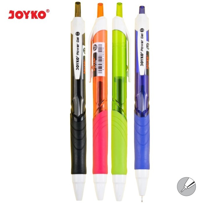 

HARGA DISC - Gel Pen / Pulpen / Pena Joyko GP-259 / Power Gel / 0.5 mm / Pcs