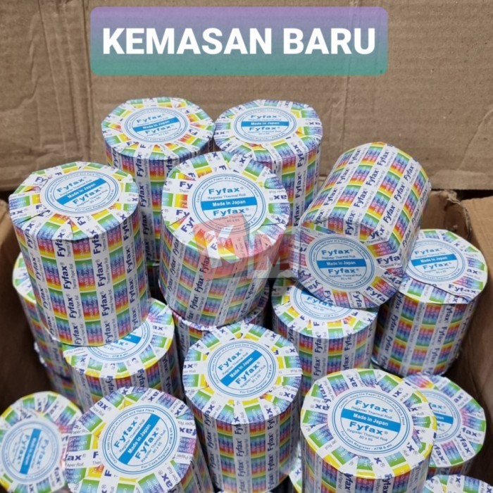 

TERMURAH - Kertas Thermal Register Paper Roll FyFax 80 x 65 mm / 80x65