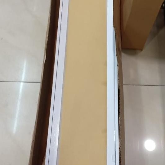 KAP LAMPU TKI COVER ACRILIC 2X36 WATT LED 2X16W LAMPU PHILIPS FULL SET