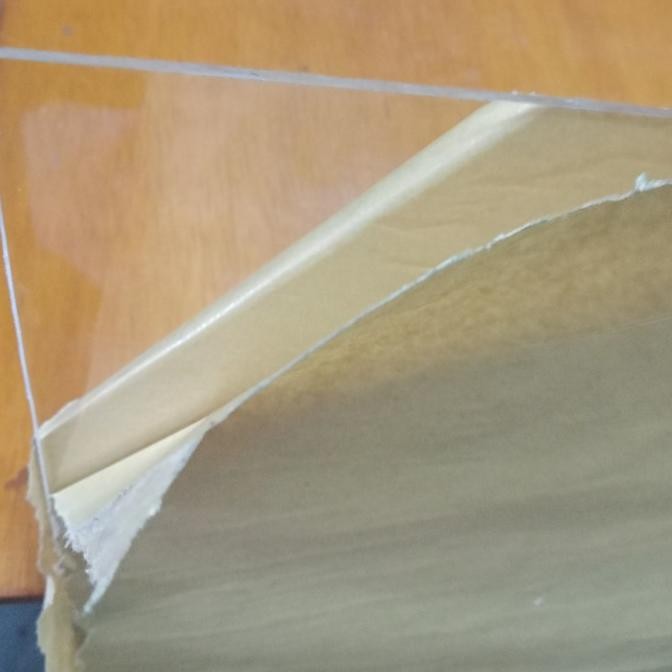 acrilic lembaran bening polos 2mmx100cmx140cm