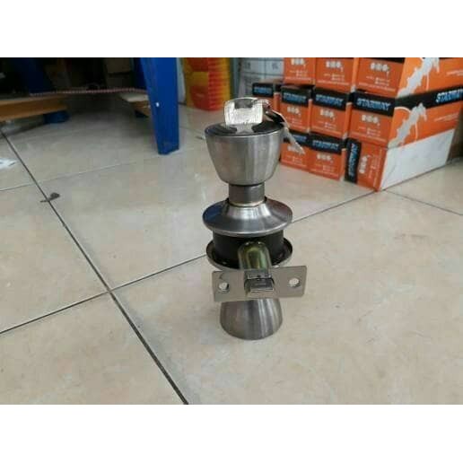 TERMURAH - kunci pintu kamar mandi/kunci bulat/kunci pintu pvc/plastik