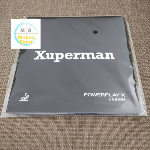 Karet Tenis Meja Pingpong Xuperman Powerplay-X (Rubber By Xu Xin)