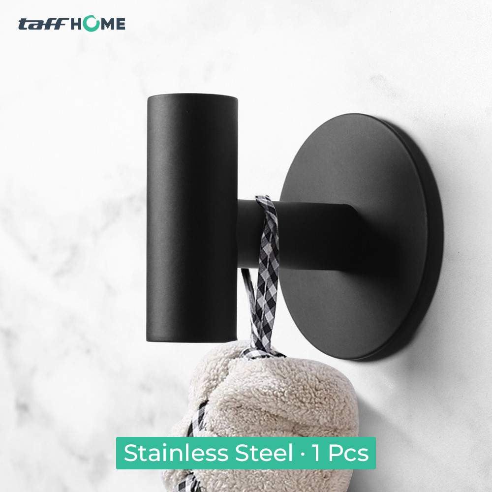 

TaffHOME Gantungan Dinding Hook Hanger Stainless Steel 1 PCS - V960