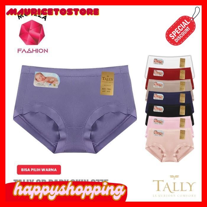 TALLY 9775 CD CELANA DALAM WANITA | BAHAN KATUN BABY SKIN | FIT TO L - XXL PILIHAN TERPOPULER