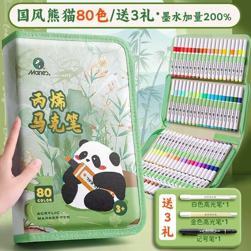 

Pena Cat Air Kepala Lembut Dapat Ditumpuk, Pena Spidol Akrilik Kepala Lembut