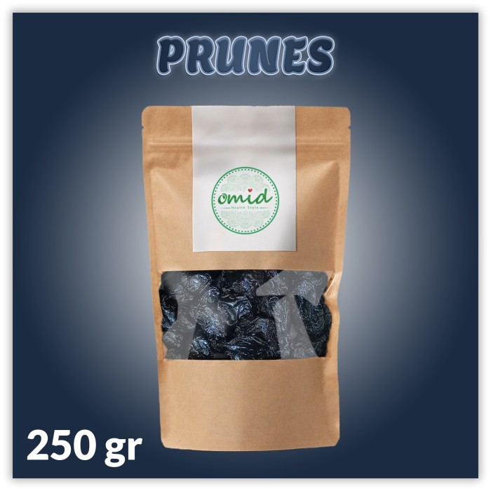 

Dried Pitted Prunes (Manisan Buah Plum Tanpa Biji) 250gr