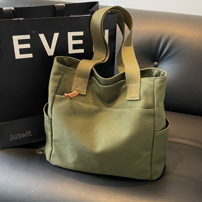 TAS TOTE BAG IMPORT WANITA LAPTOP KULIAH/KERJA TAS WANITA KEKINIAN