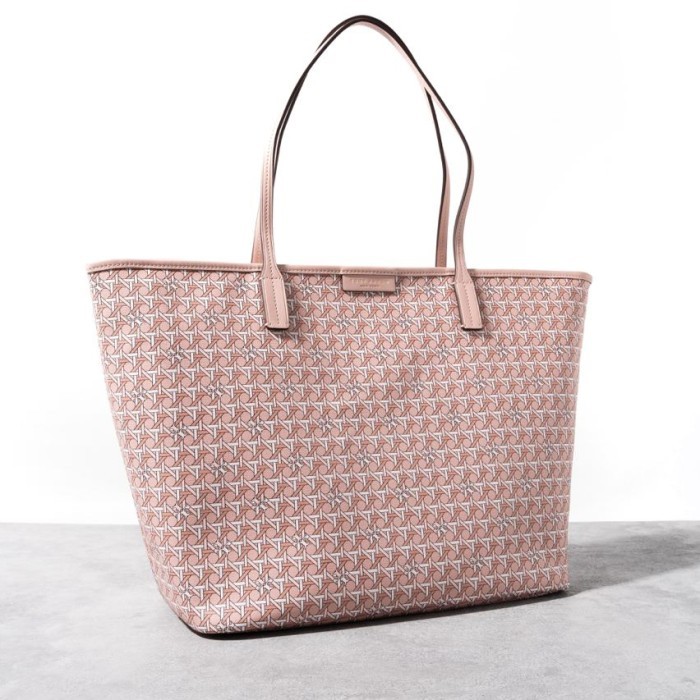 TORY BURCH Ever-ready zip large tote bag Winter Peach