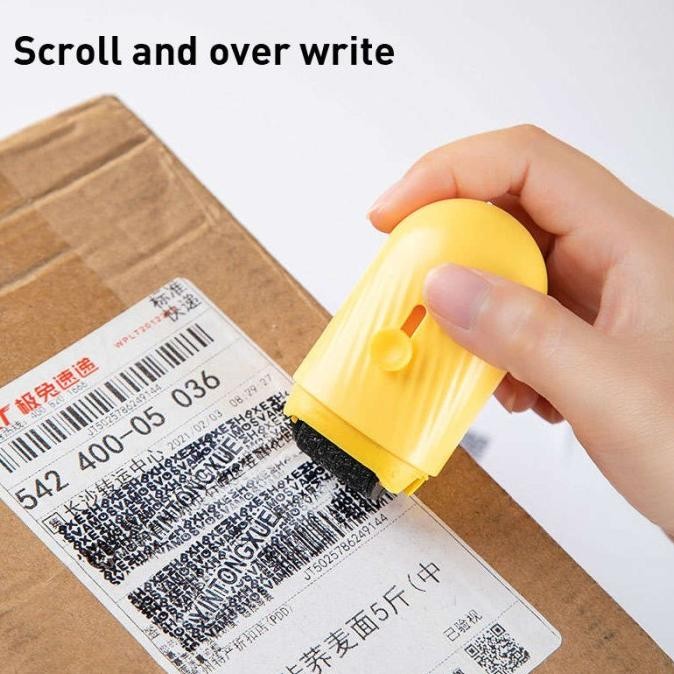 

Roller Stamp + Cutter 2In1 Stempel Pelindung Data Penghapus Resi Original Dan Terpercaya