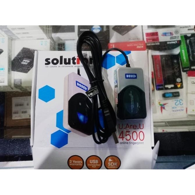 Mesin Absen Finger Print Fingerprint Solution 4500 U are U4500