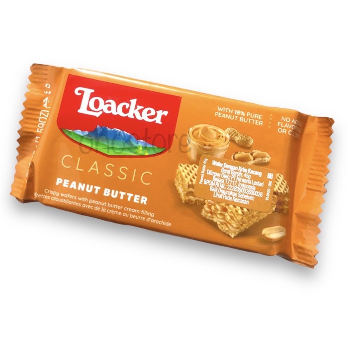 

EKSLUSIF Wafer Loacker 45gr / 45gram / 45