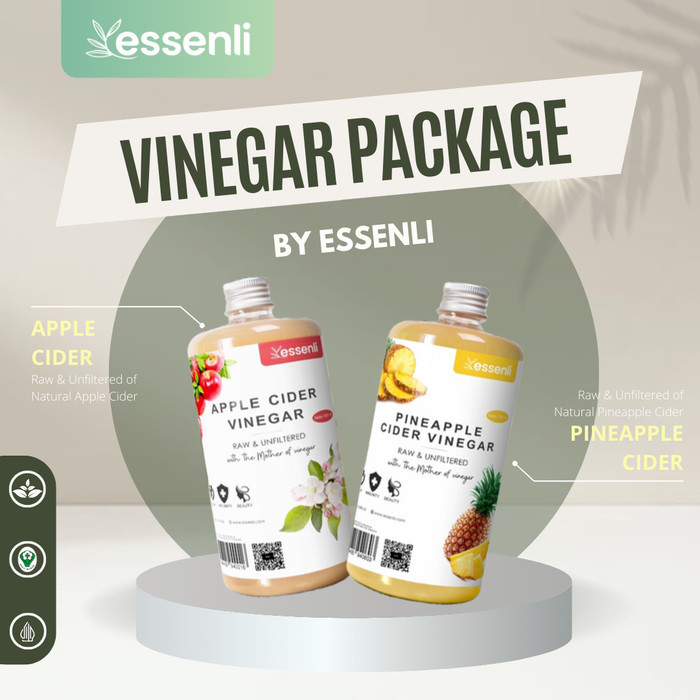 

Vinegar Package / Cuka Apel / Cuka Nanas / Apple Cider Vinegar