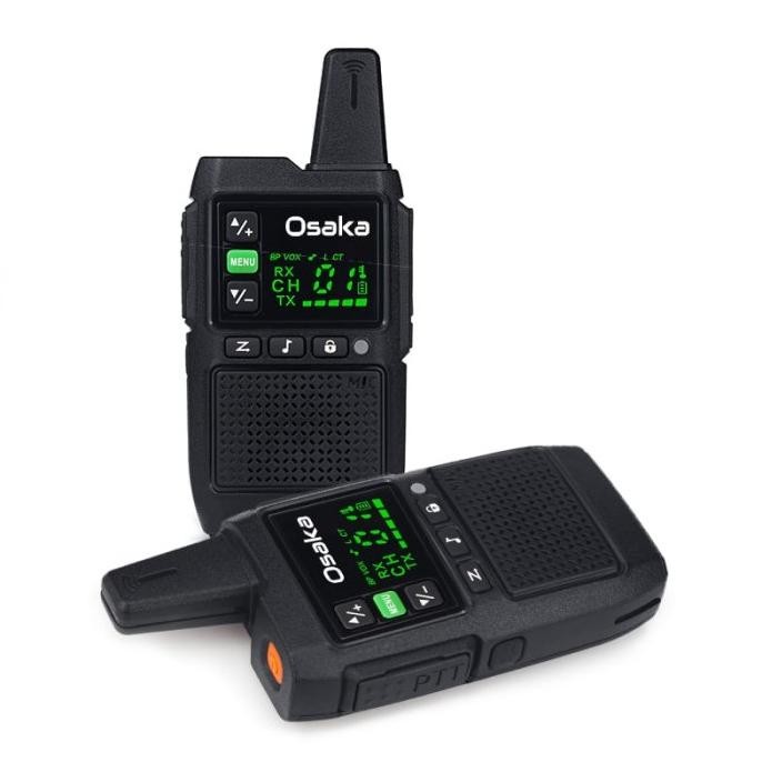 HT OSAKA A1  MINI / WALKIE TALKIE jarak jauh anti air garansi [terbaik]