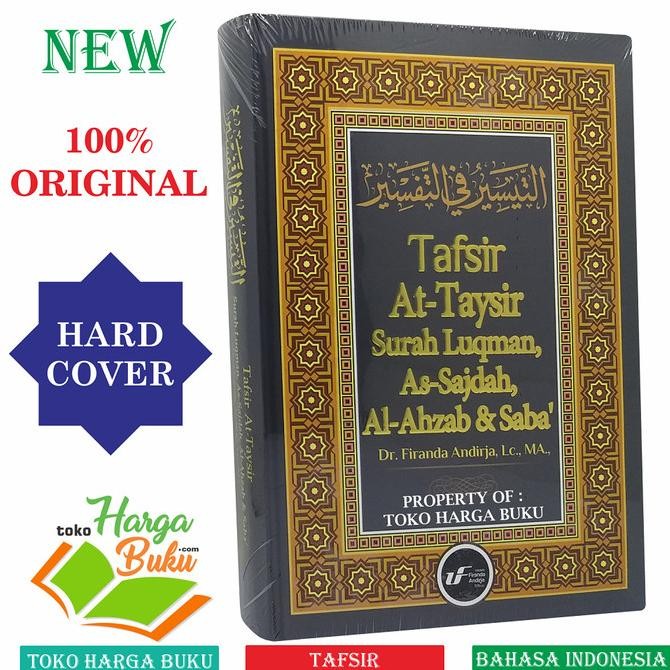 

Promo Tafsir At-Taysir Surah Luqman As-Sajdah Al-Azhab Dan Saba' Firanda