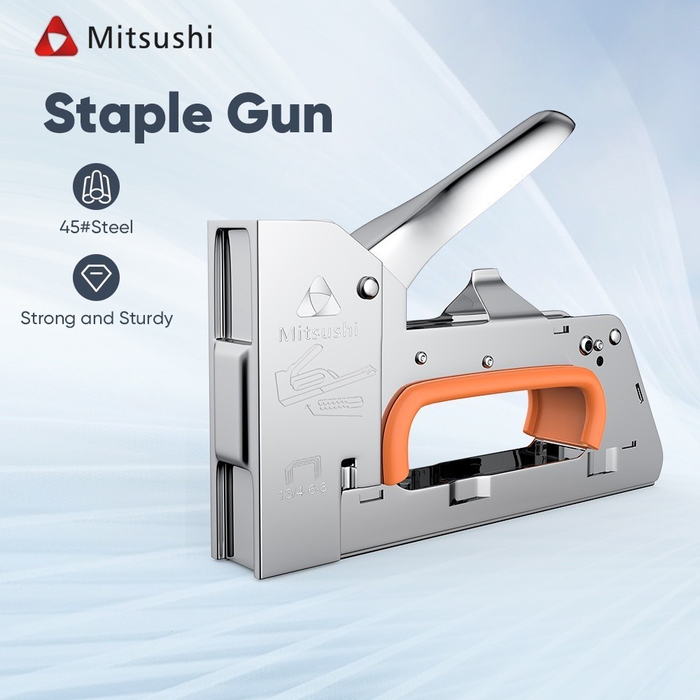 

Mitsushi Stapler Gun / Staples Tembak Perkakas / Stapler wire refill Alat perangkat keras