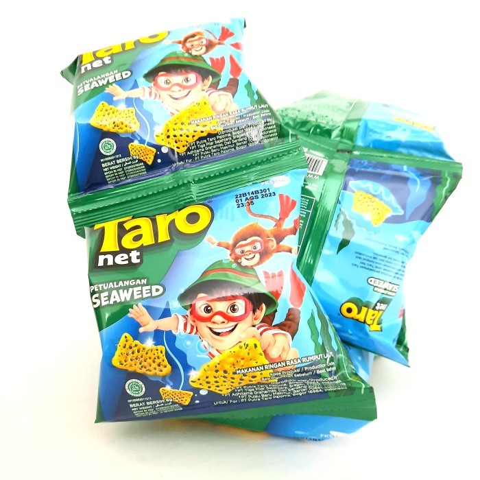 

FREE ONGKIR Taro Net Snack 8 gram renceng 10 pcs