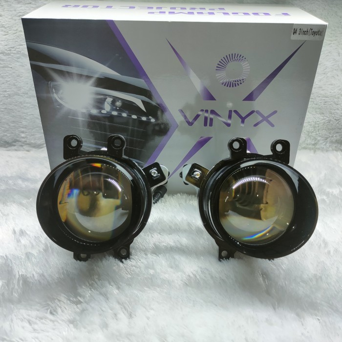 Foglamp Projector Bi LED 3 Inch Toyota 3 Warna high low