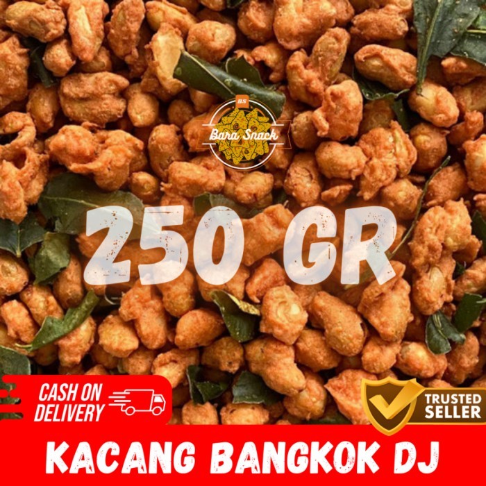 

MURAH [ 250gr ] Kacang Thailand Premium / Kacang Bangkok Gurih Daun Jeruk / Camilan Snack Kiloan